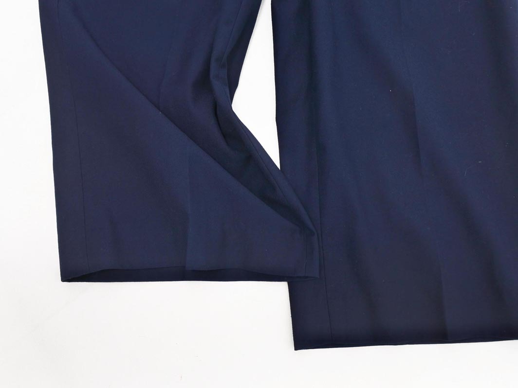 COMME CA MODELS コムサモデルズ クロップド ワイド パンツ sizeM/紺 ■◇ ☆ fcc5 レディース