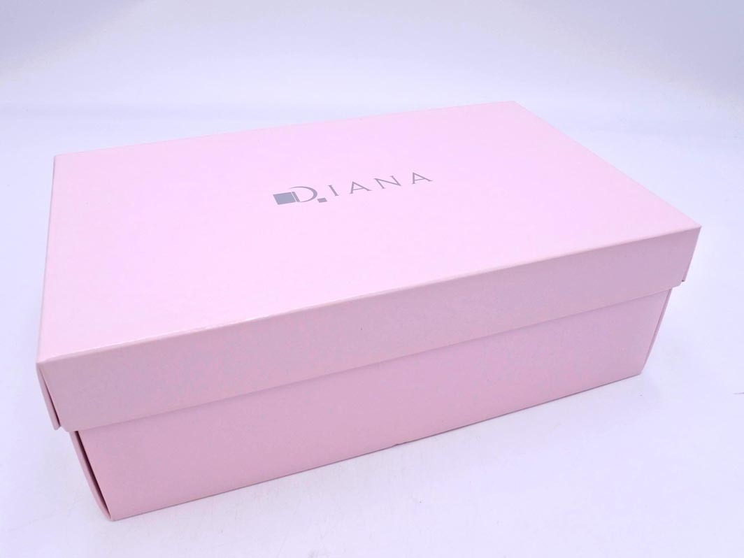 DIANA ダイアナ アンクルストラップ パンプス size23.5/濃紺 ■■ ☆ fcc5 レディース
