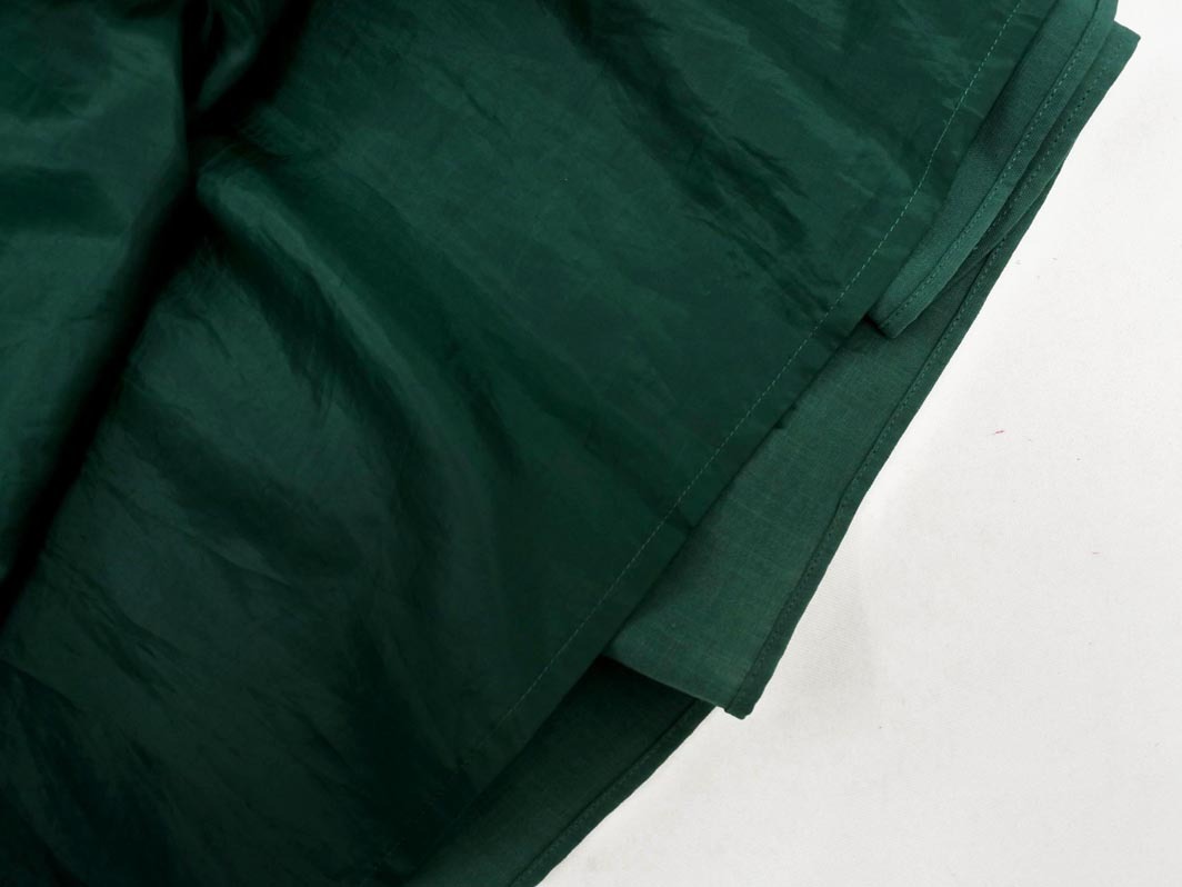 NATURAL BEAUTY ナチュラルビューティー タック スカート size36/緑 ■◇ ☆ fcc6 レディース