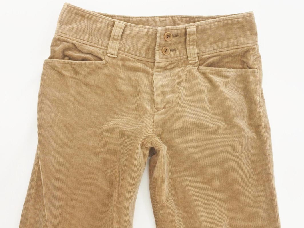 COMME CA DU MODE コム サ デ モード コーデュロイ ワイド パンツ size9/茶 ◇■ ☆ fcc8 レディース