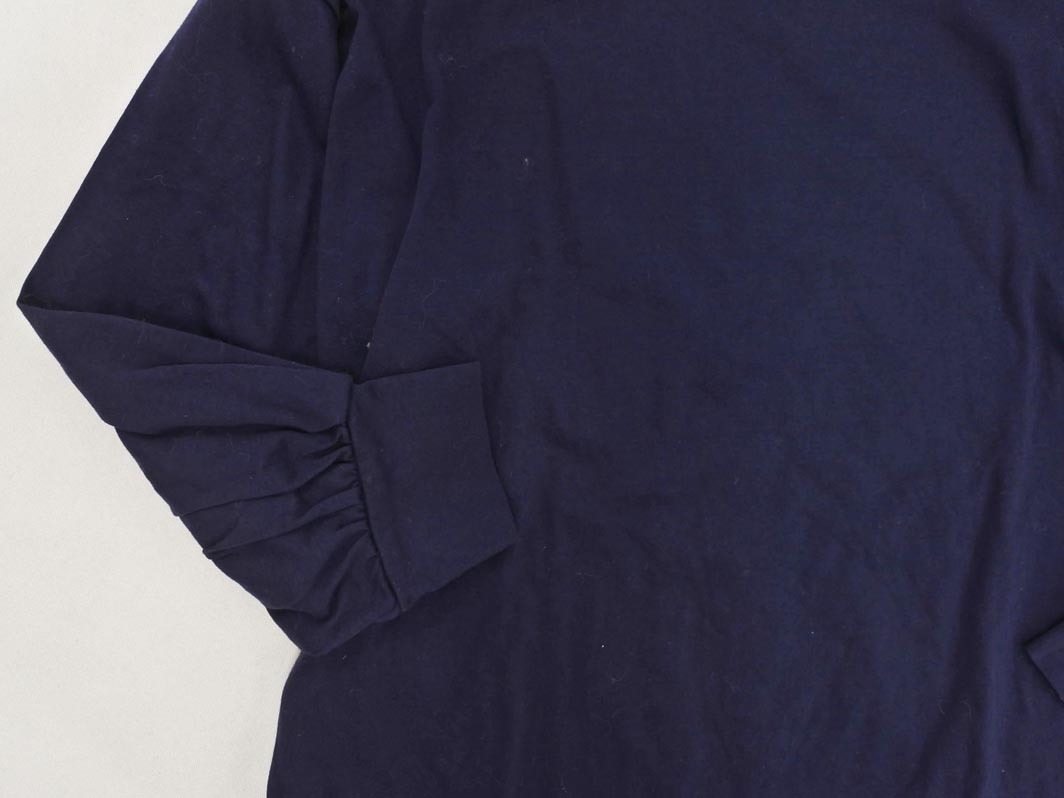 ネコポスOK NATURAL BEAUTY BASIC ナチュラルビューティーベーシック カットソー sizeM/紺 ■◇ ☆ fcc8 レディース