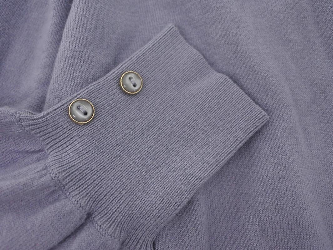 any SiS エニィスィス バックリボン ボリュームスリーブ ニット セーター size0/グレー ◇■ ☆ fcd1 レディースの画像3