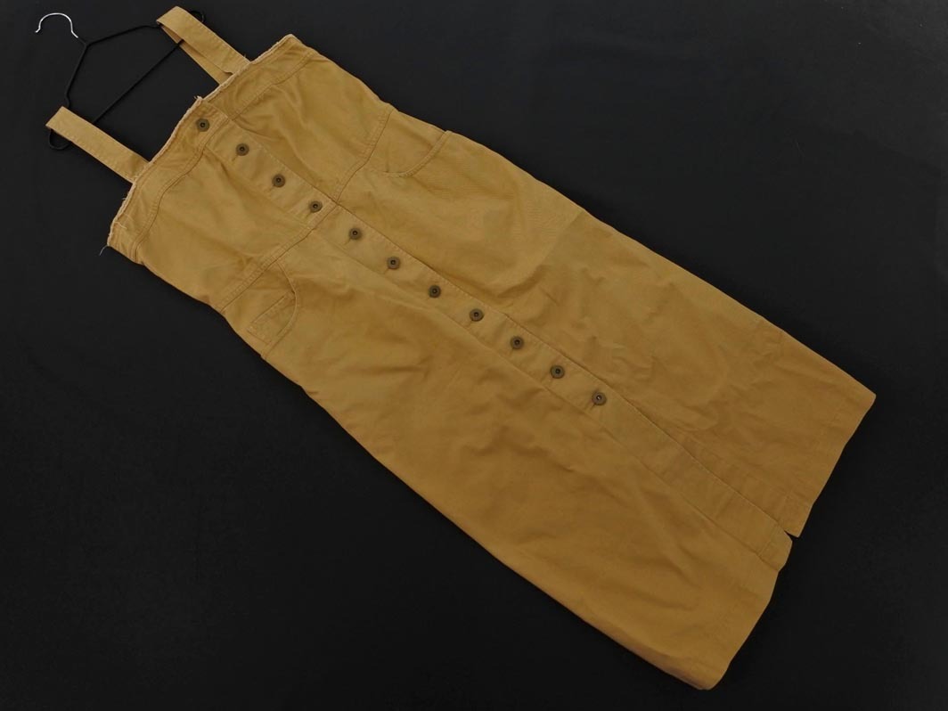 Spick & Span Spick & Span передний кнопка сарафан size40/ бежевый #* * fcd1 женский 