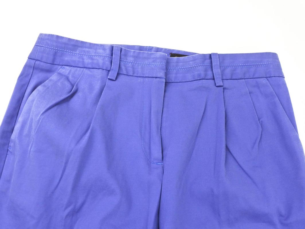 TOMORROWLAND トゥモローランド クロップド パンツ size36/青 ■◇ ☆ fcd1 レディース