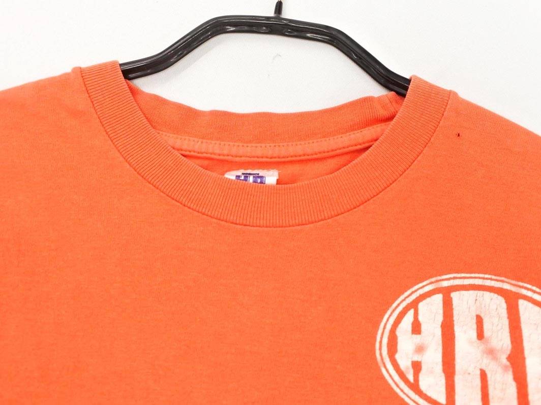 HOLLYWOOD RANCH MARKET ハリウッドランチマーケット カットソー sizeS/オレンジ ■◇ ☆ fcd1 メンズ