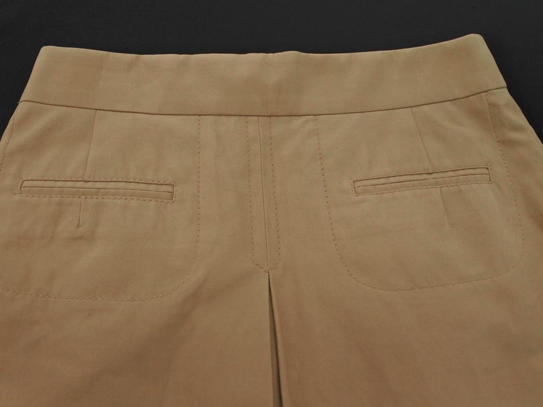 ネコポスOK 23區(qū) タック 膝丈 スカート size36/ベージュ ■■ ☆ fcd1 レディース