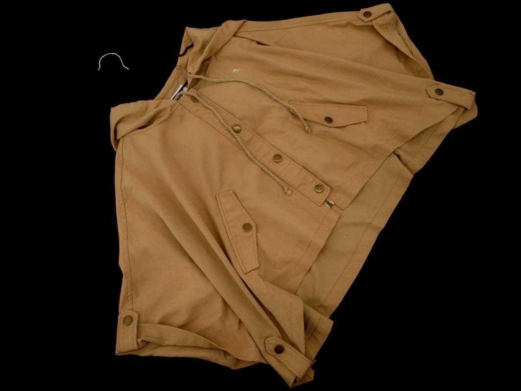 arnold palmer アーノルドパーマー ポンチョデザイン フード ジャケット size1/ベージュ ■◇ ☆ fcd1 レディース