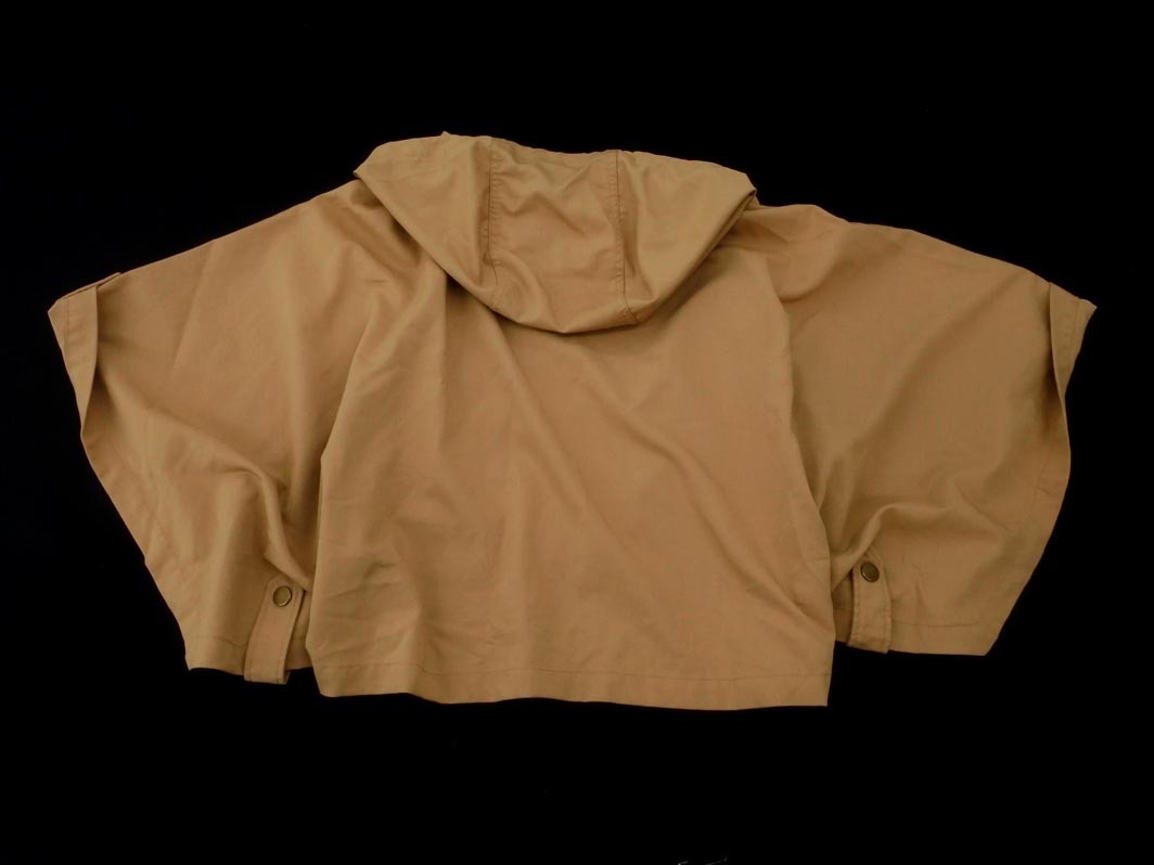 arnold palmer アーノルドパーマー ポンチョデザイン フード ジャケット size1/ベージュ ■◇ ☆ fcd1 レディース