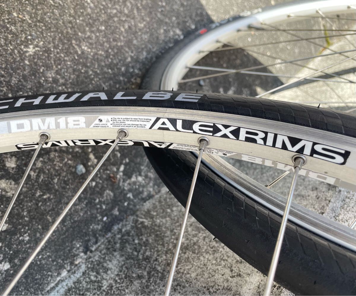 【ひつじ】26インチ8〜10速用DM18 ALEXRIMS 105ハブ 26インチ8〜10速用DM18 ALEXRIMS 105ハブ タイヤKOJAK 前後