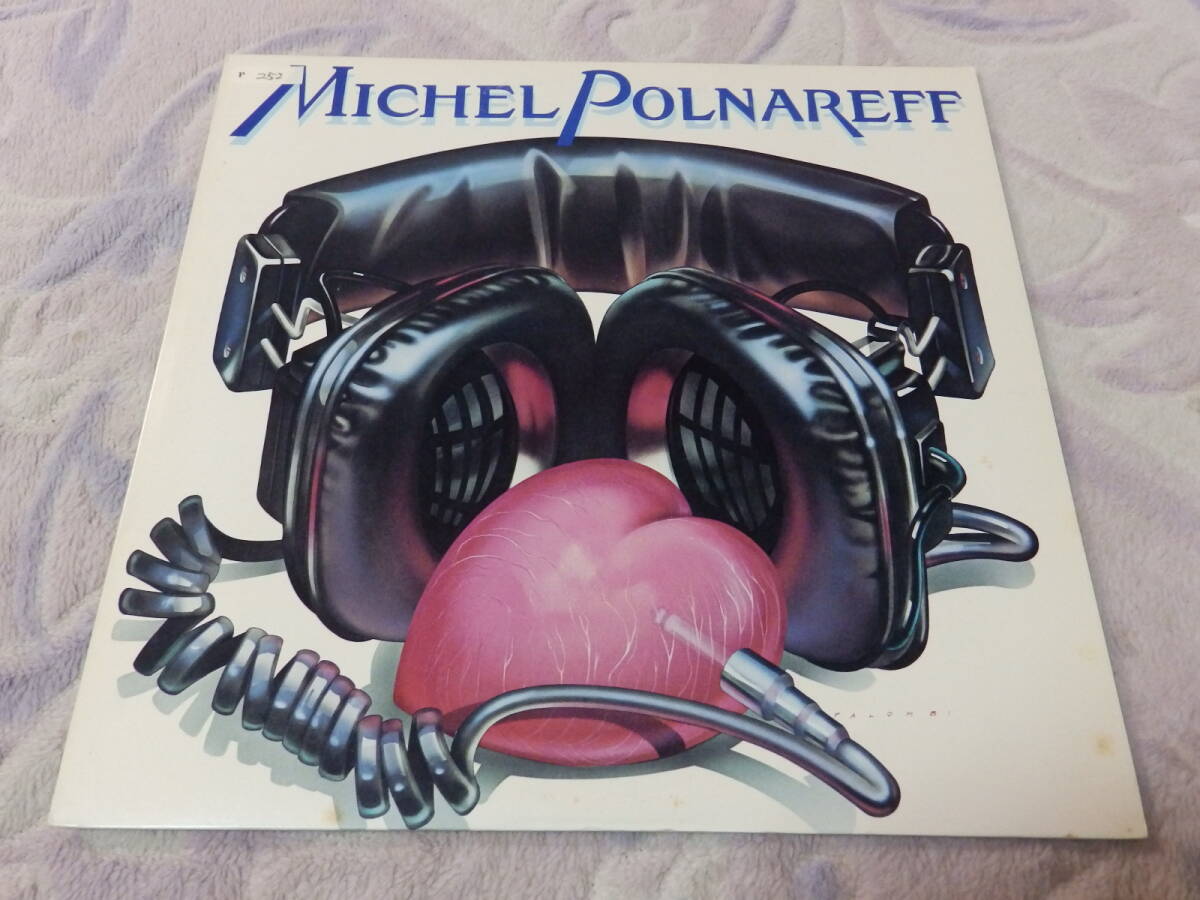 [ не использовался такой же * образец запись ]MICHEL POLNAREFF[MICHEL POLNAREFF]mi ракушка *po luna зеркальный [po luna зеркальный U.S.A] постер есть LP запись 