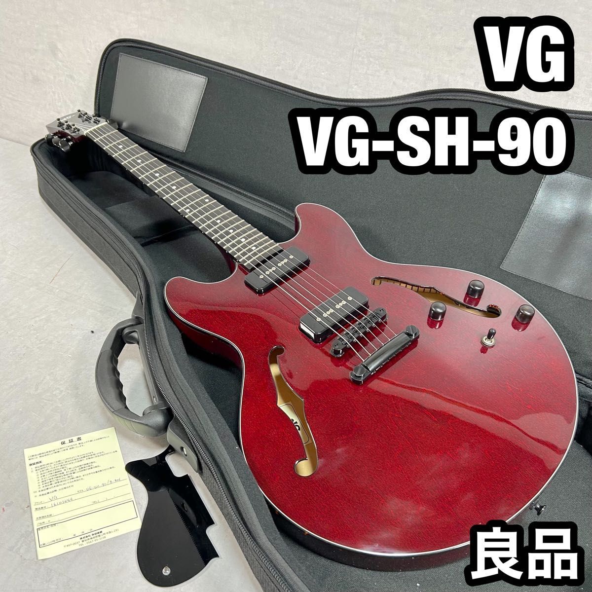 VG VG-SH-90 semi ako электрогитара Yamazaki Masayoshi склон мыс ...