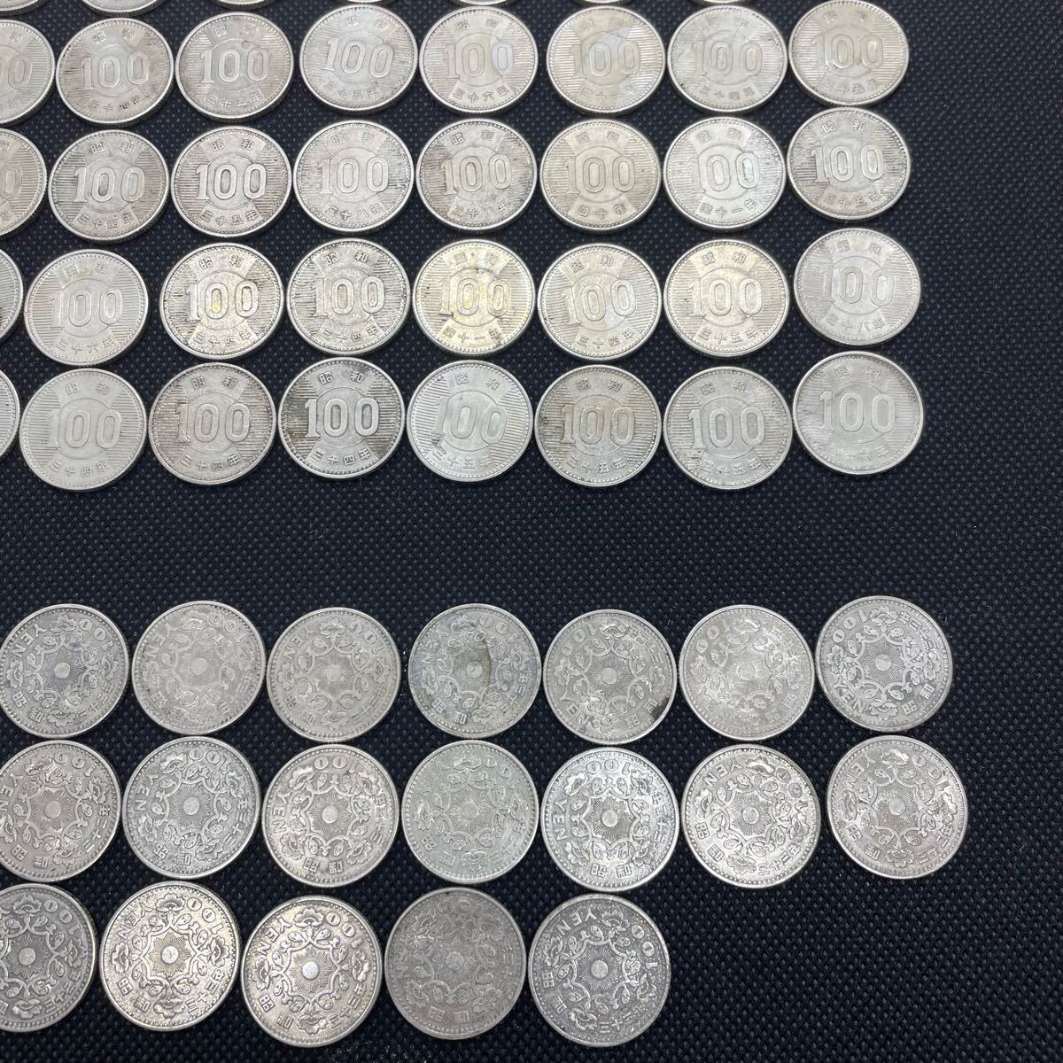 TM☆計119枚 古銭 旧100円銀貨 おまとめ 稲穂 鳳凰 大量 銀貨 TM☆計119枚 古銭 旧100円銀貨 おまとめ 稲穂 鳳凰 大量 銀貨