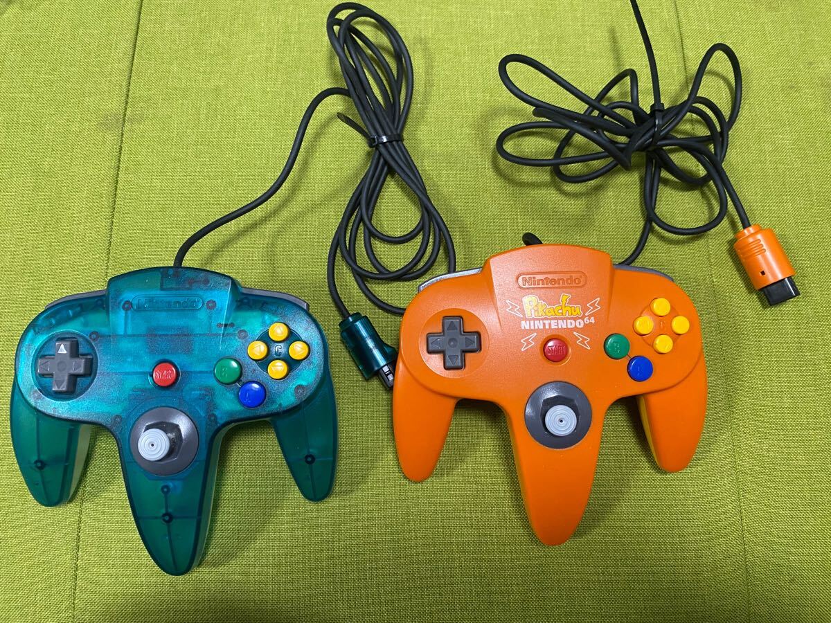 NINTENDO 任天堂 ニンテンドウ64 コントローラー ピカチュウ NINTENDO 任天堂 ニンテンドウ64 コントローラー ピカチュウ