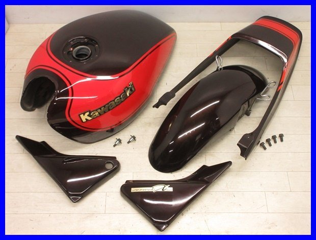 ☆U105 ゼファー400カイ ZR400C 外装セット ガソリンタンク ☆U105 ゼファー400カイ ZR400C 外装セット ガソリンタンク