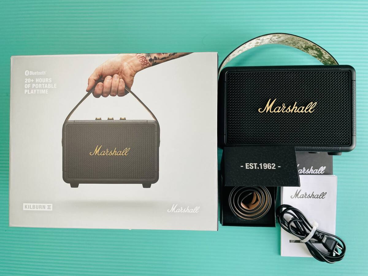 美品 Marshall公式ストア購入 KILBURN 2 Bluetooth スピーカー 美品 Marshall公式ストア購入 KILBURN 2 Bluetooth スピーカー