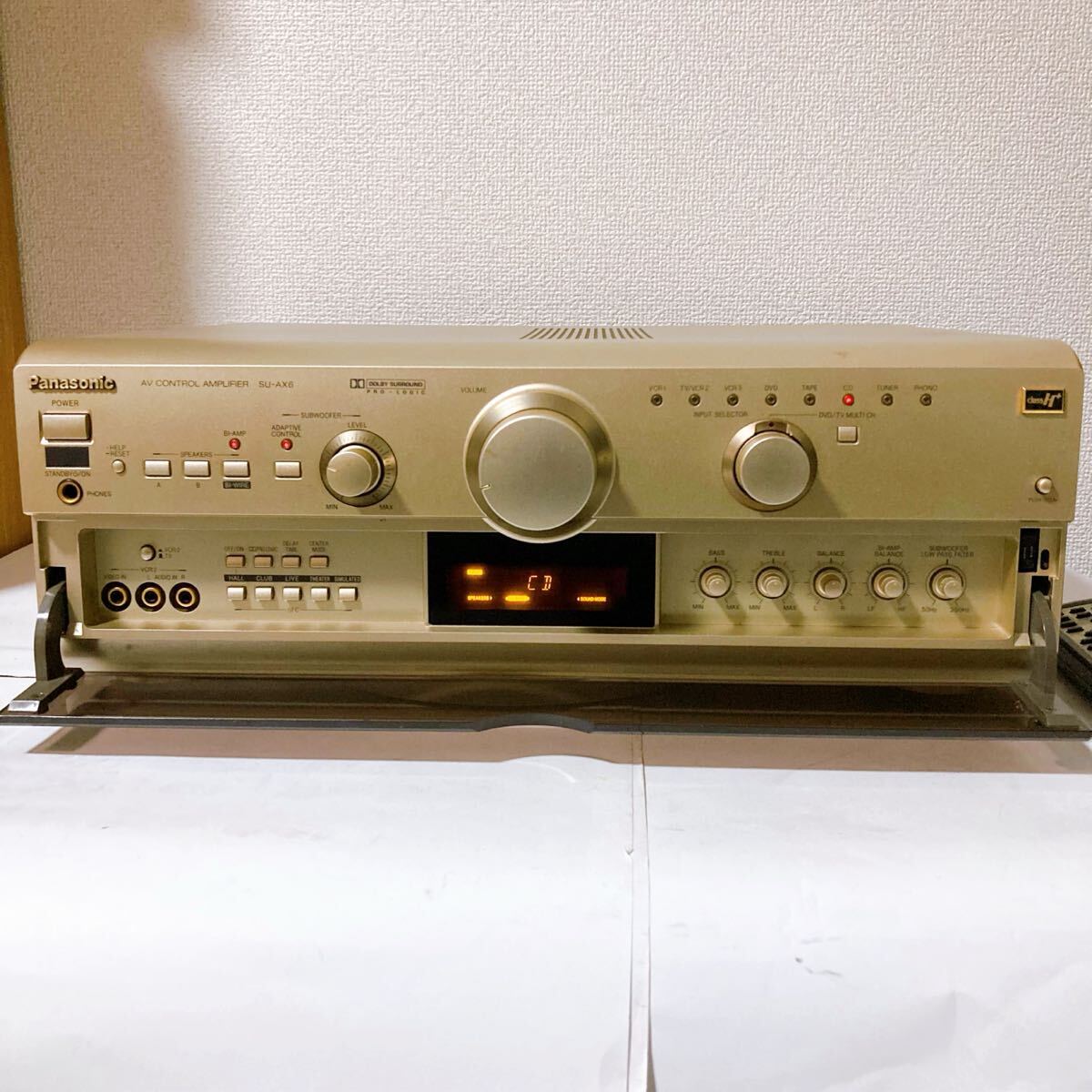 パナソニック AVアンプ SU-AX6 【Panasonic AV コントロール