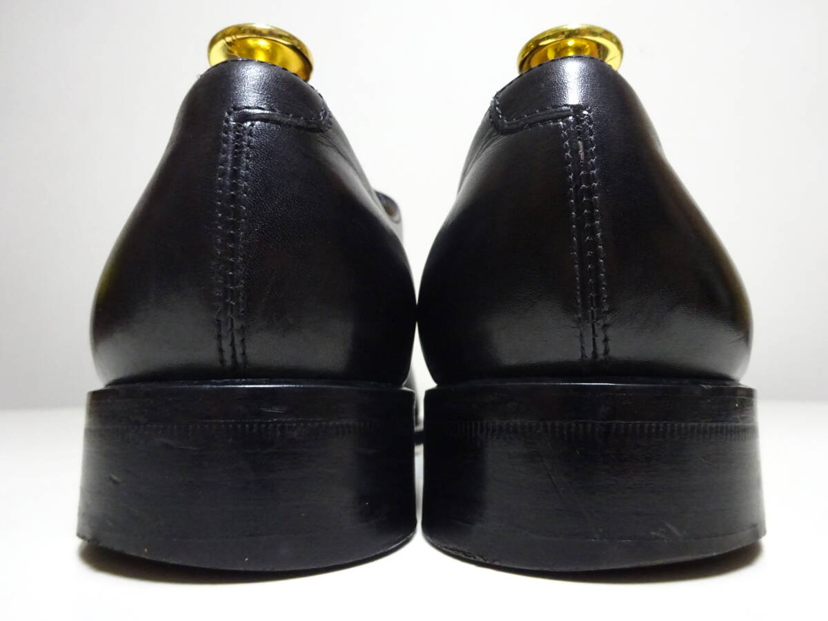 SALVATORE FERRAGAMO Salvatore Ferragamo одиночный monk туфли с ремешками кожа обувь мужской 6EE 24,5cm ранг Италия производства 