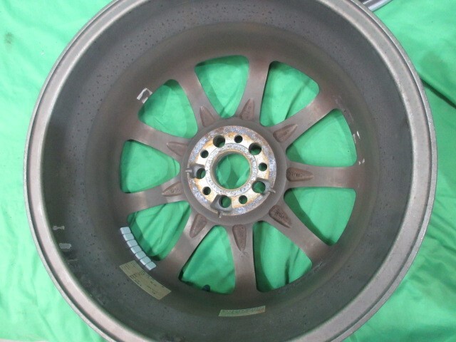 WORK ワーク EMOTION エモーション XD9 ブロンズ？ MHG 17インチ 17X7J +47 PCD100 5H アルミ 4本_画像2