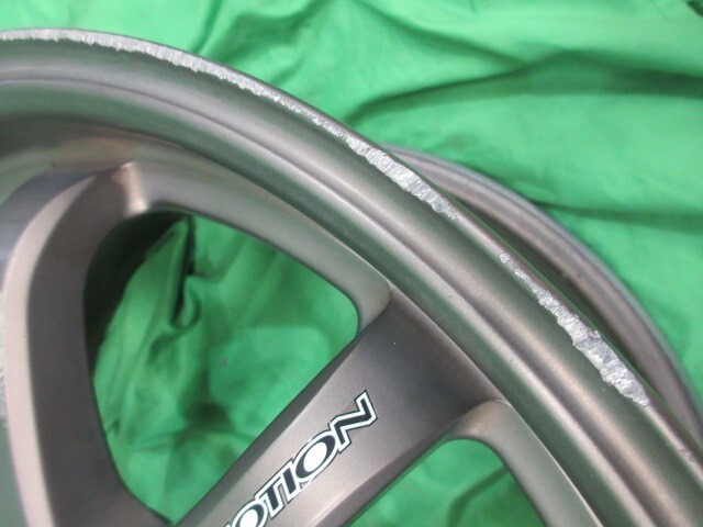 WORK ワーク EMOTION エモーション XD9 ブロンズ？ MHG 17インチ 17X7J +47 PCD100 5H アルミ 4本_画像6