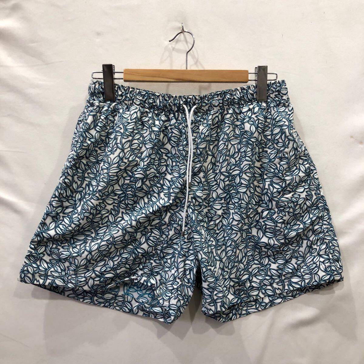 ts20250315【HERMES】エルメス ショートパンツ スイムパンツ スイムショーツ 水著 XLサイズ ナイロン 総柄 ts20250315