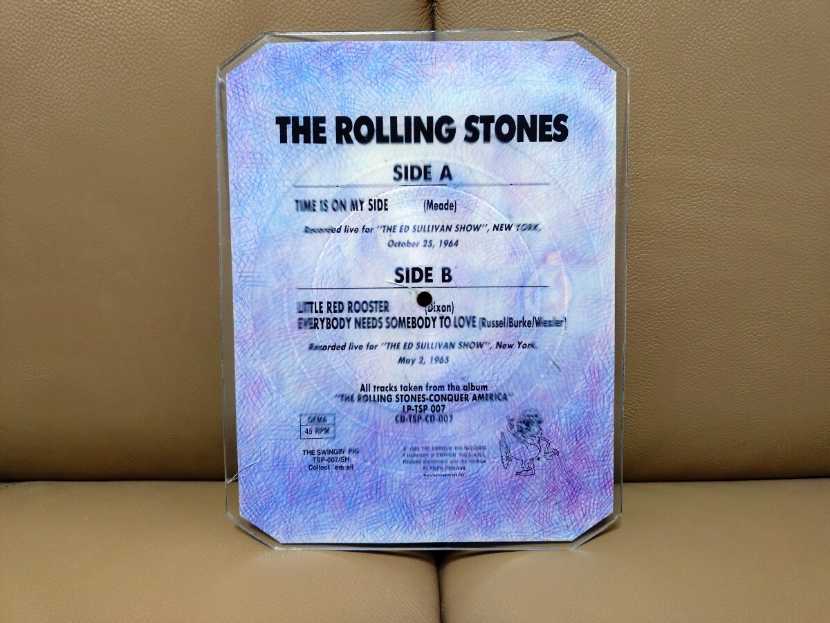 ★ローリング?ストーンズ★ THE ROLLING STONES★ Time Is on My Side★中古LP★Picture Disc★Shaped Vinyl★Rare！