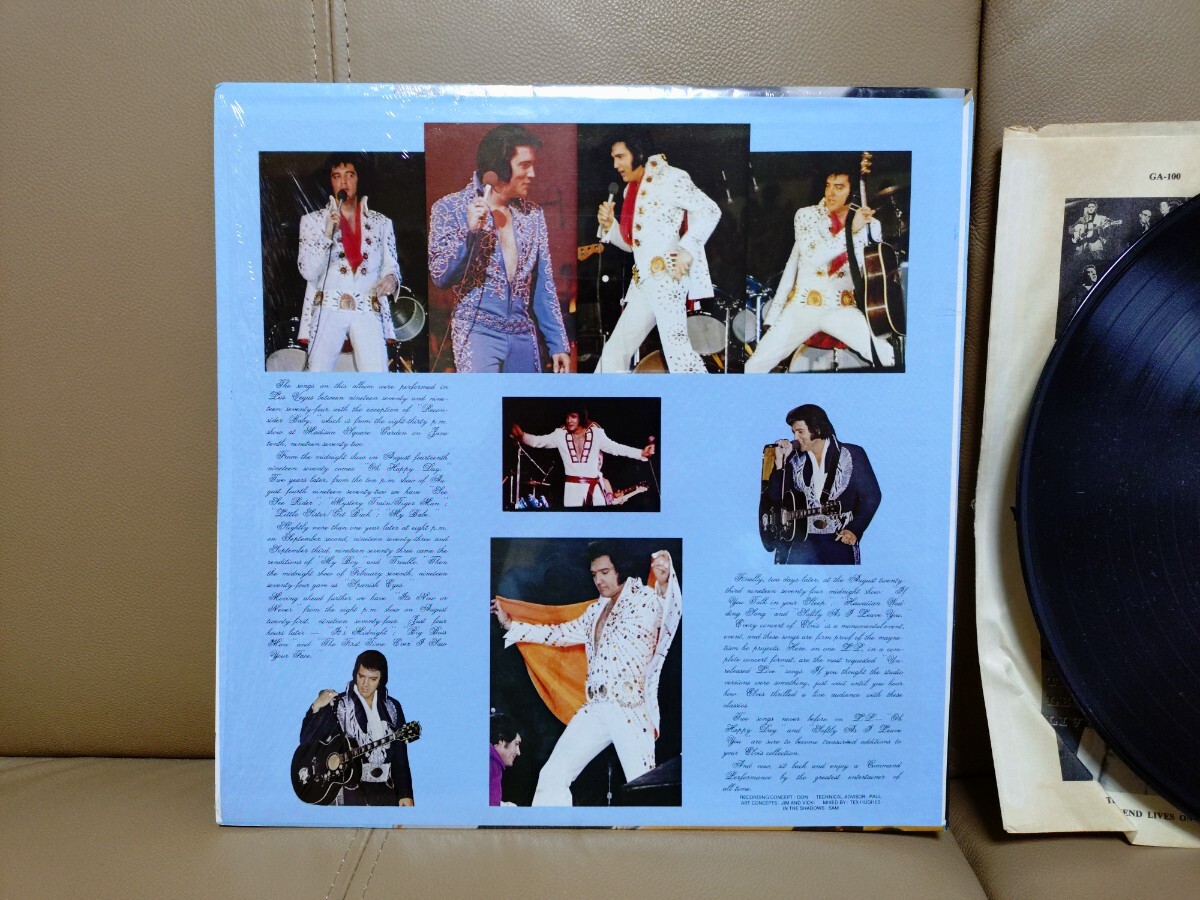 ★エルヴィス?プレスリー★ ELVIS PRESLEY★COMMAND PERFORMANCE★ECP-10★シュリンク殘★インナー経年汚れ、傷み★中古LP★Super Rare！