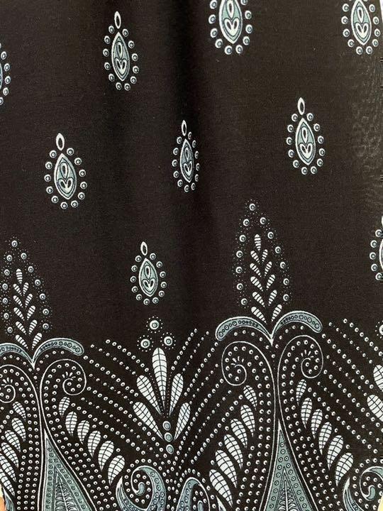 [ новый товар ] Aladdin брюки Thai брюки йога Thai массаж искусственный шелк шаровары автомобиль - кольцо 170Y178 черный 