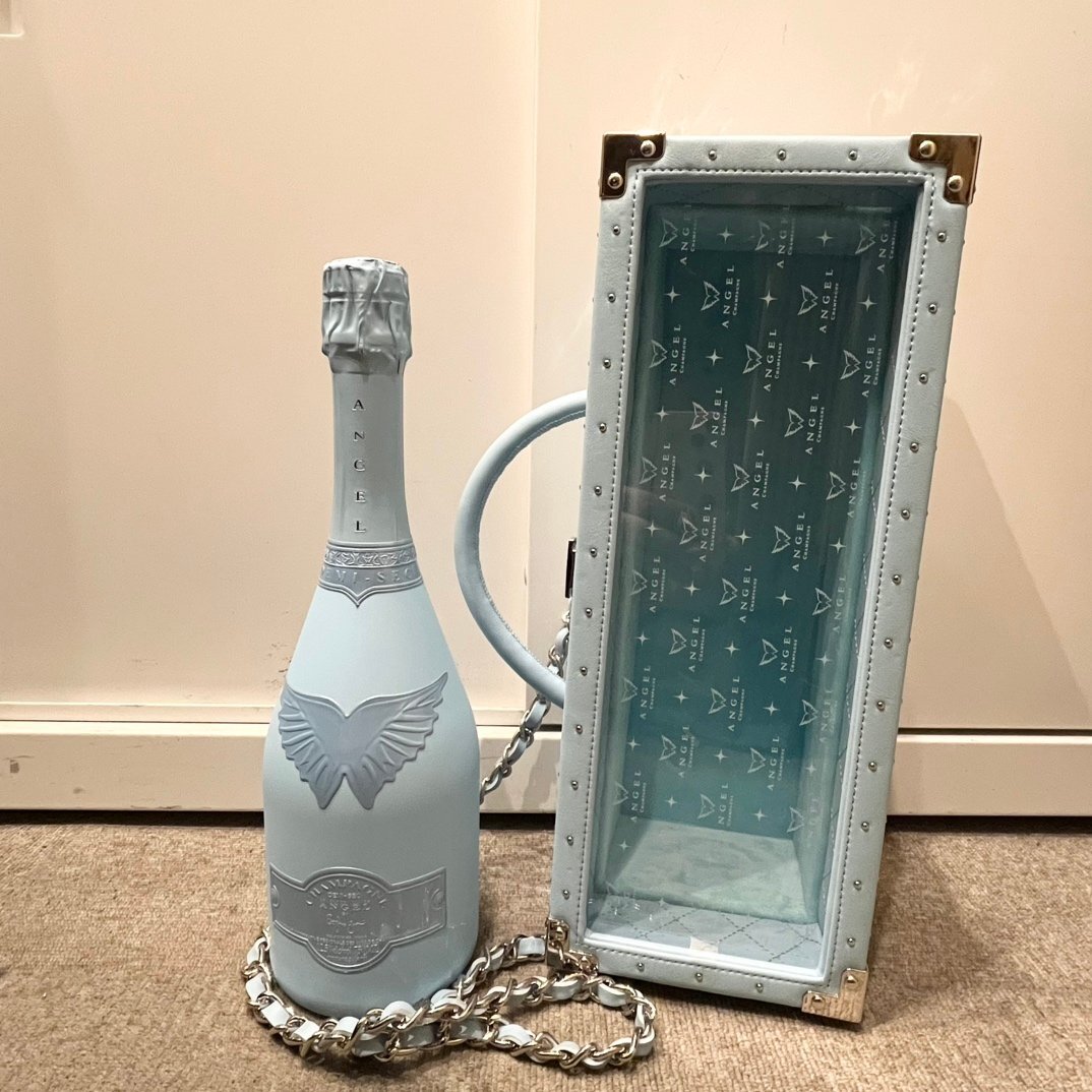 KJ5516】1円~【未開栓 古酒】ANGEL CHAMPAGNE NV Demi Sec KJ5516】1円~【未開栓 古酒】ANGEL CHAMPAGNE NV Demi Sec