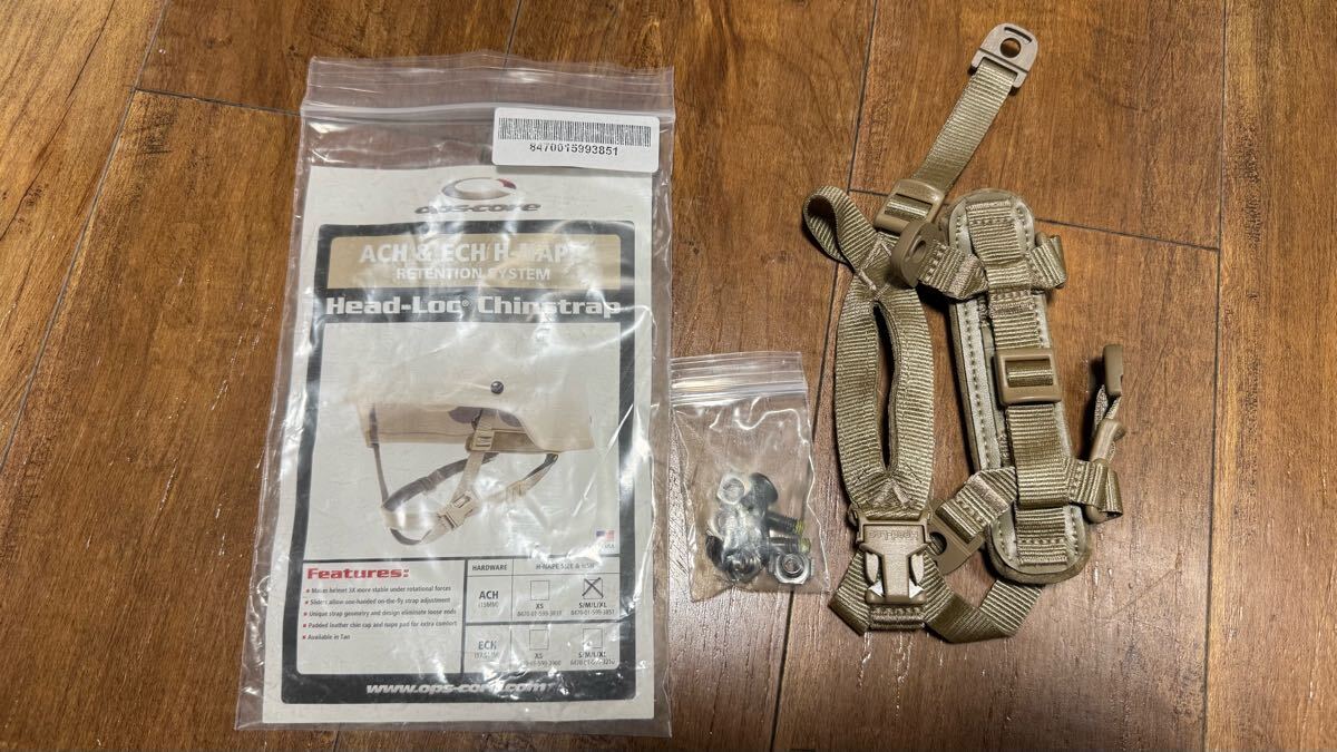 OPS-CORE オプスコア 制 H-NAPE チンストラップ ACH S?XLサイズ対応
