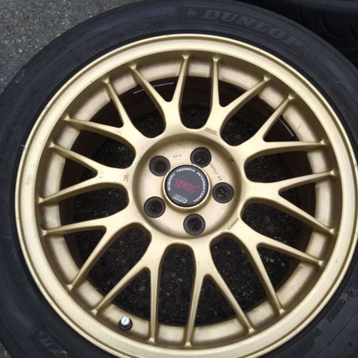 スバル 純正 OP GC8 インプレッサ WRX STI BBS 鍛造 ホイール 16 スバル 純正 OP GC8 インプレッサ WRX STI BBS 鍛造 ホイール 16