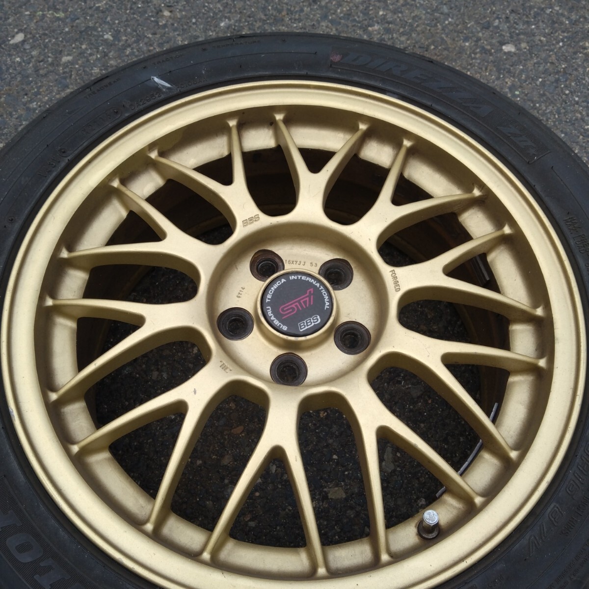 スバル 純正 OP GC8 インプレッサ WRX STI BBS 鍛造 ホイール 16 スバル 純正 OP GC8 インプレッサ WRX STI BBS 鍛造 ホイール 16