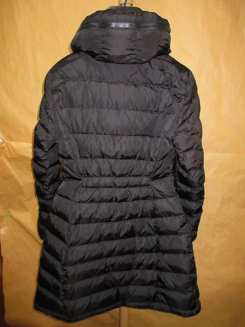 モンクレール　MONCLER 14AW FLAMME 袖　ロゴ　ワッペン ダウン　コート 黒　2　本物