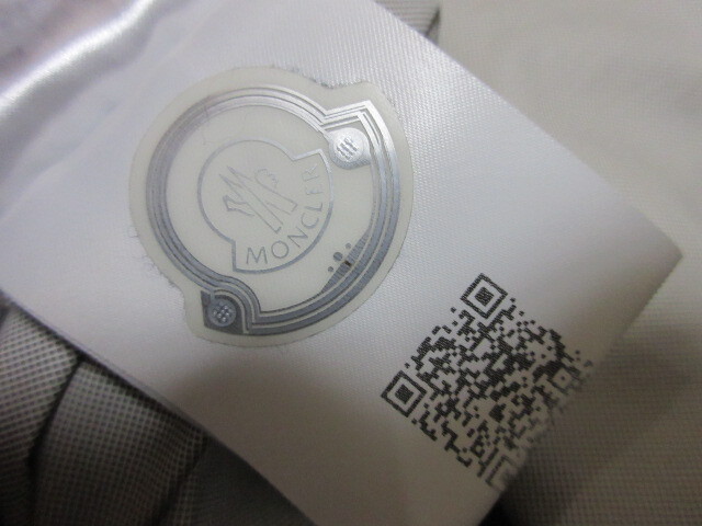 モンクレール　 MONCLER　PAILLON　ロゴ　ワッペン　リフレクター　フード　ナイロン　ジャケット　白　1　國內(nèi)正規(guī)品