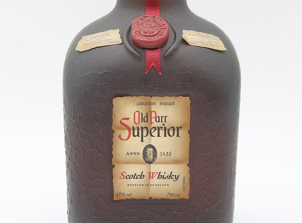 1円【未開栓】オールドパー スーペリア 750ml 43% スコッチ 1円【未開栓】オールドパー スーペリア 750ml 43% スコッチ