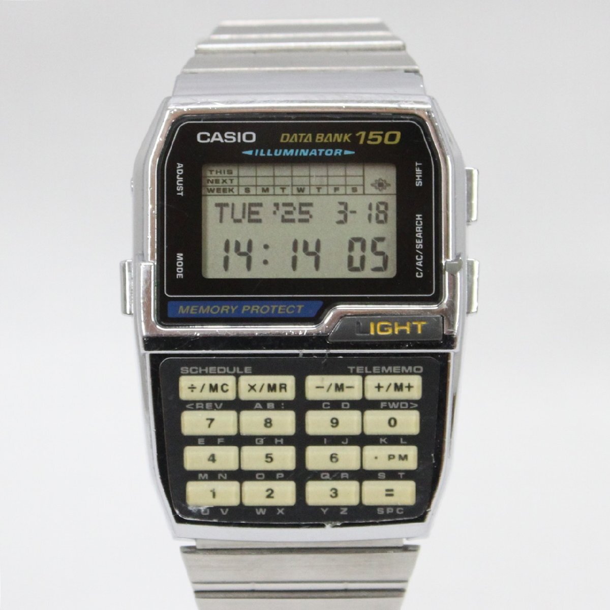 CASIO カシオ DATA BANK 1500 データバンク DBC-1500 クォーツ CASIO カシオ DATA BANK 1500 データバンク DBC-1500 クォーツ