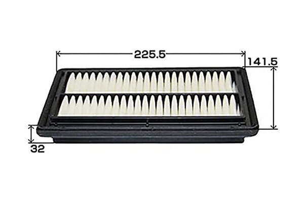 PIAA ピア PT115 エアフィルター トール M900S H28.11～H30.11 1KR-VET TB カスタム含む_画像2