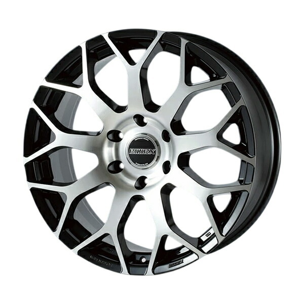 CRS ESSEX ホイール EM-17 17×7J +43 1本 ブラックポリッシュ(BP) ハイエース 200系 離島は要確認_画像1