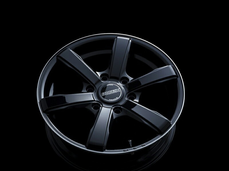 CRS ESSEX ホイール EC-17 17×6.5J +38 1本 ブラックポリッシュ（BP） ハイエース 200系 離島は要確認_画像3