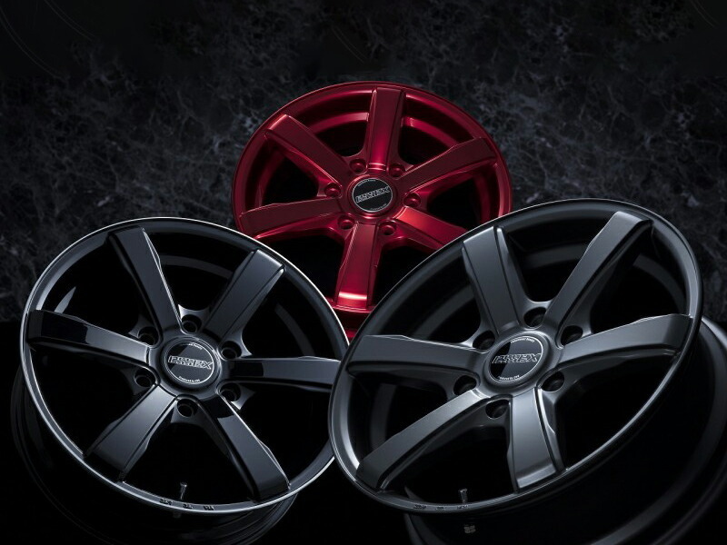 CRS ESSEX ホイール EC-17 17×6.5J +38 1本 キャンディレッド（CR） ハイエース 200系 離島は要確認_画像6