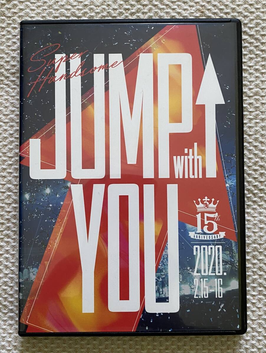 Blu-ray 15th Anniversary SUPER HANDSOME LIVE JUMP↑with YOU 2Blu-ray ブルーレイ ハンサムライブ アミューズ
