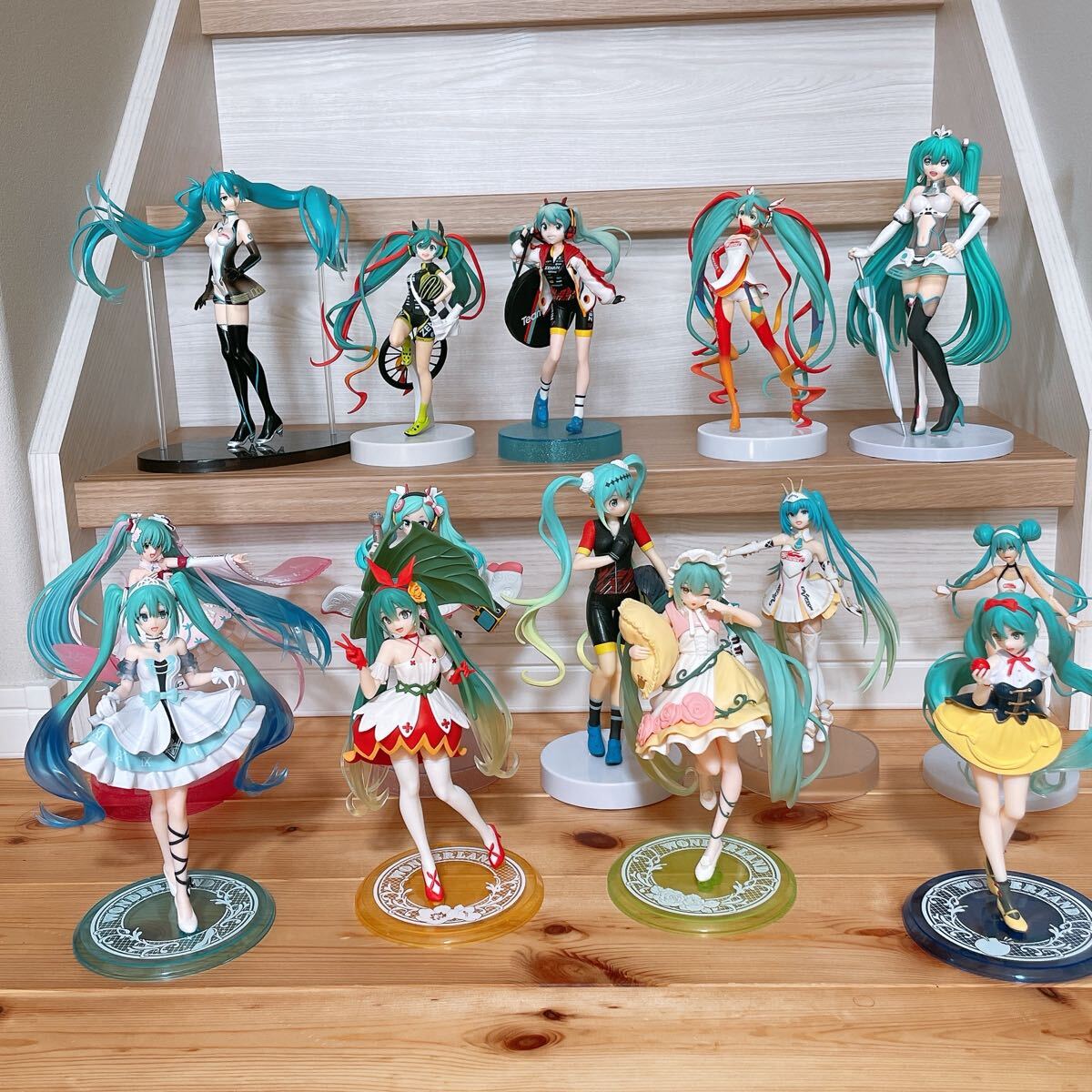 初音ミク フィギュア 美少女 まとめうり セット レーシングミク 初音ミク フィギュア 美少女 まとめうり セット レーシングミク