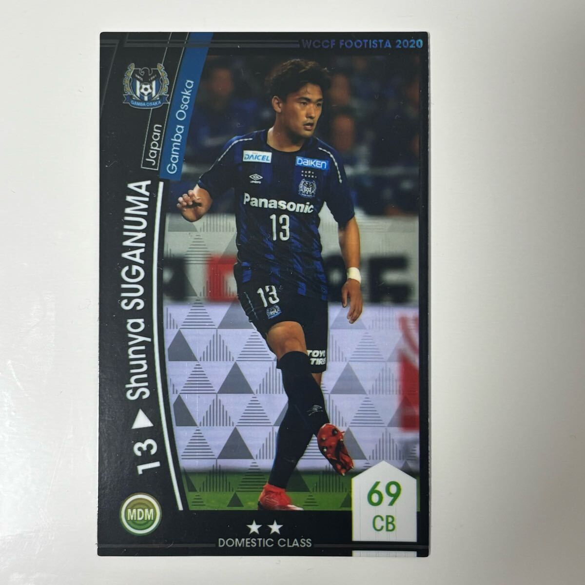 ?Panini WCCF FOOTISTA 2020 菅沼 駿哉 RU后 ?四點(diǎn)落札で普通郵便送料無料?