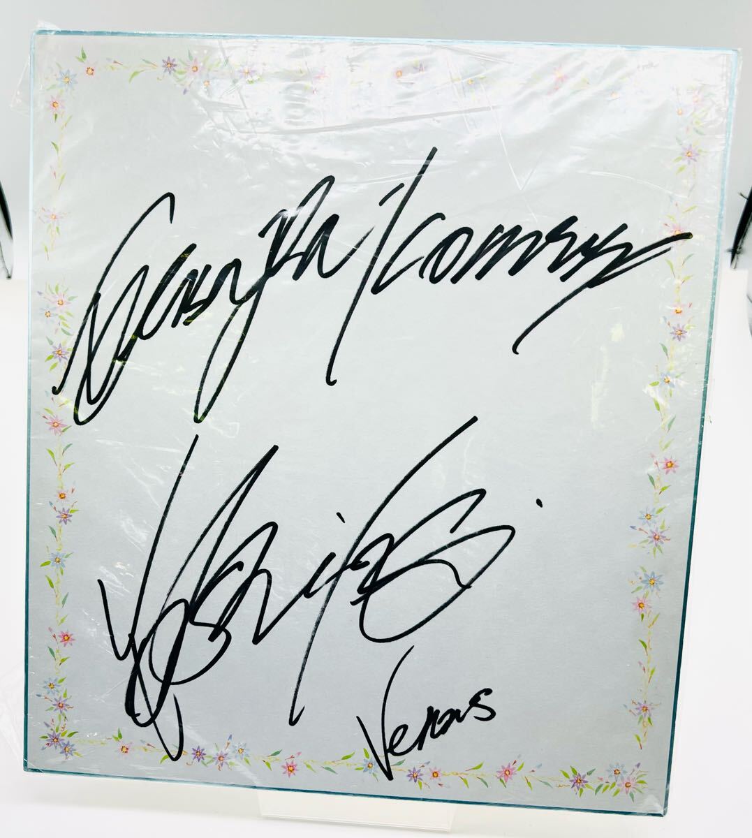 □X JAPAN YOSHIKI ヨシキ サイン色紙 直筆サイン(X JAPAN □X JAPAN YOSHIKI ヨシキ サイン色紙 直筆サイン(X JAPAN