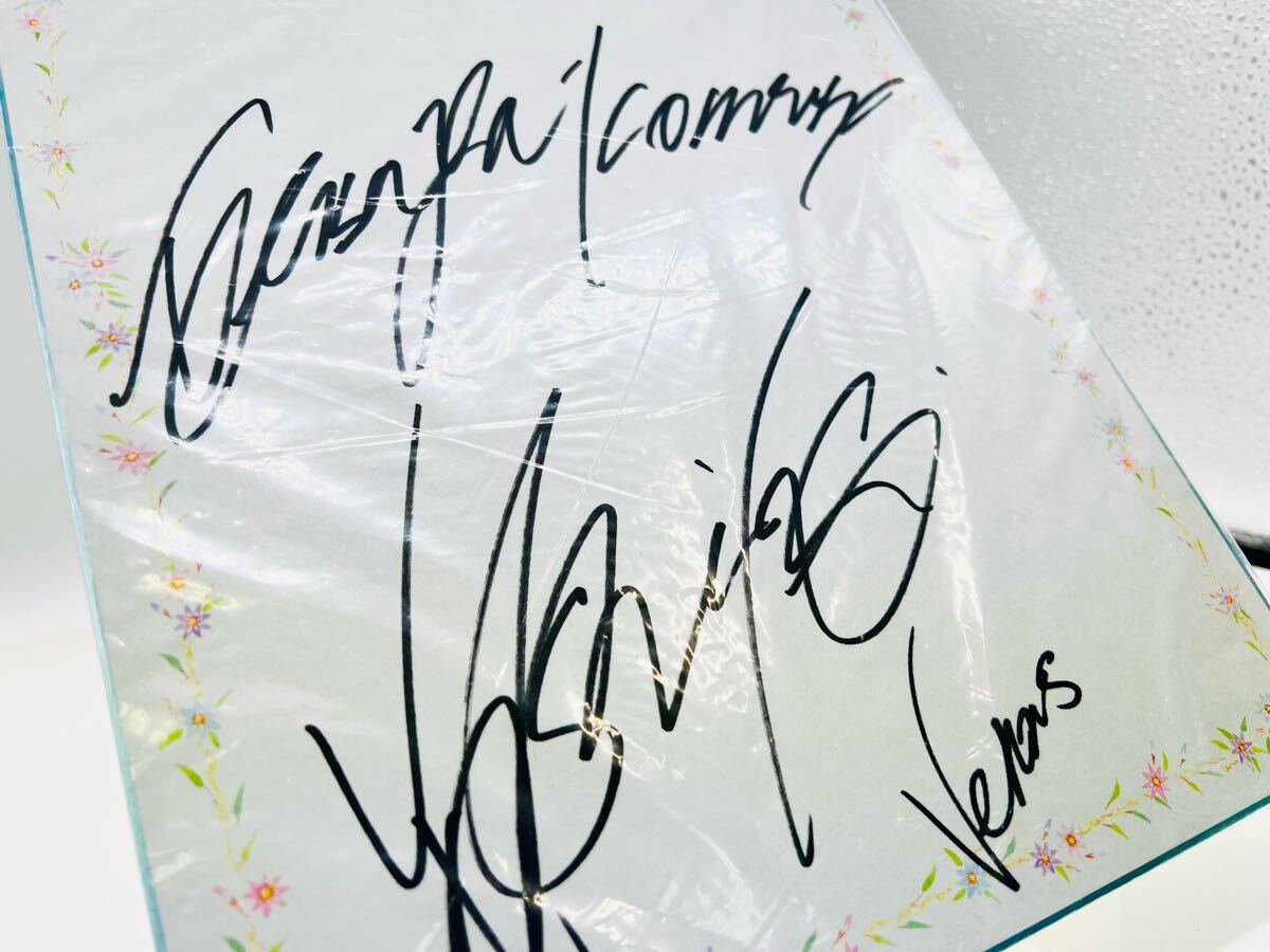 □X JAPAN YOSHIKI ヨシキ サイン色紙 直筆サイン(X JAPAN □X JAPAN YOSHIKI ヨシキ サイン色紙 直筆サイン(X JAPAN