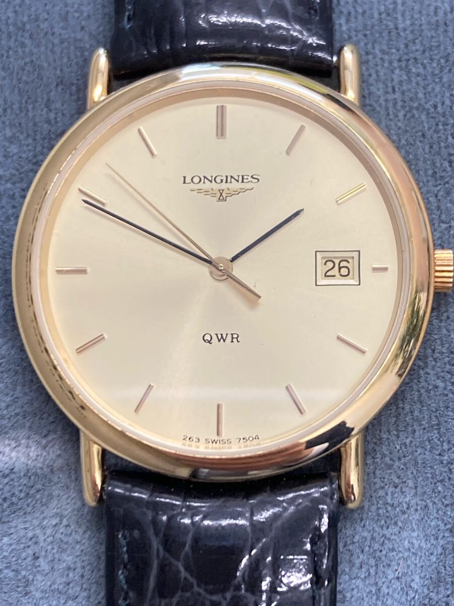 極美品】 1円~LONGINES ロンジン QZ メンズ/レディースペア 極美品】 1円~LONGINES ロンジン QZ メンズ/レディースペア