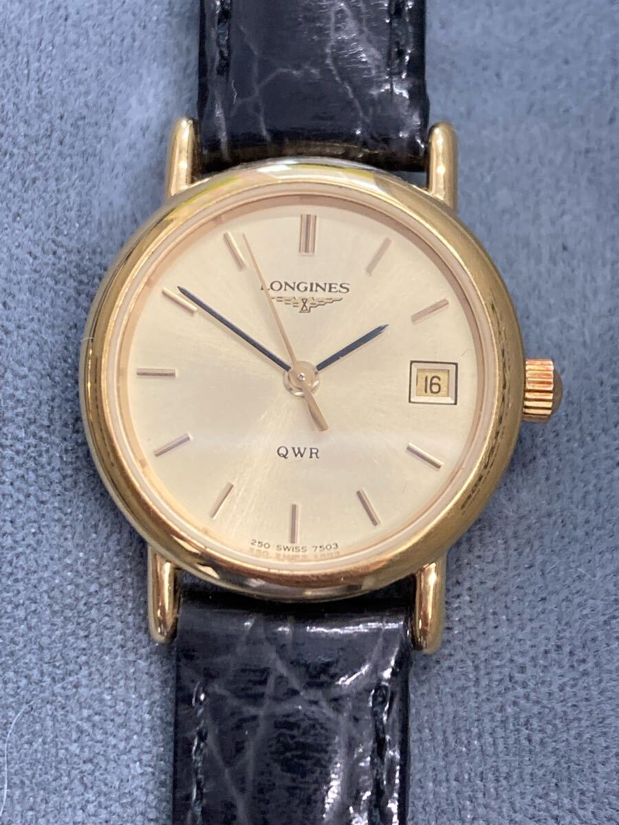 極美品】 1円~LONGINES ロンジン QZ メンズ/レディースペア 極美品】 1円~LONGINES ロンジン QZ メンズ/レディースペア