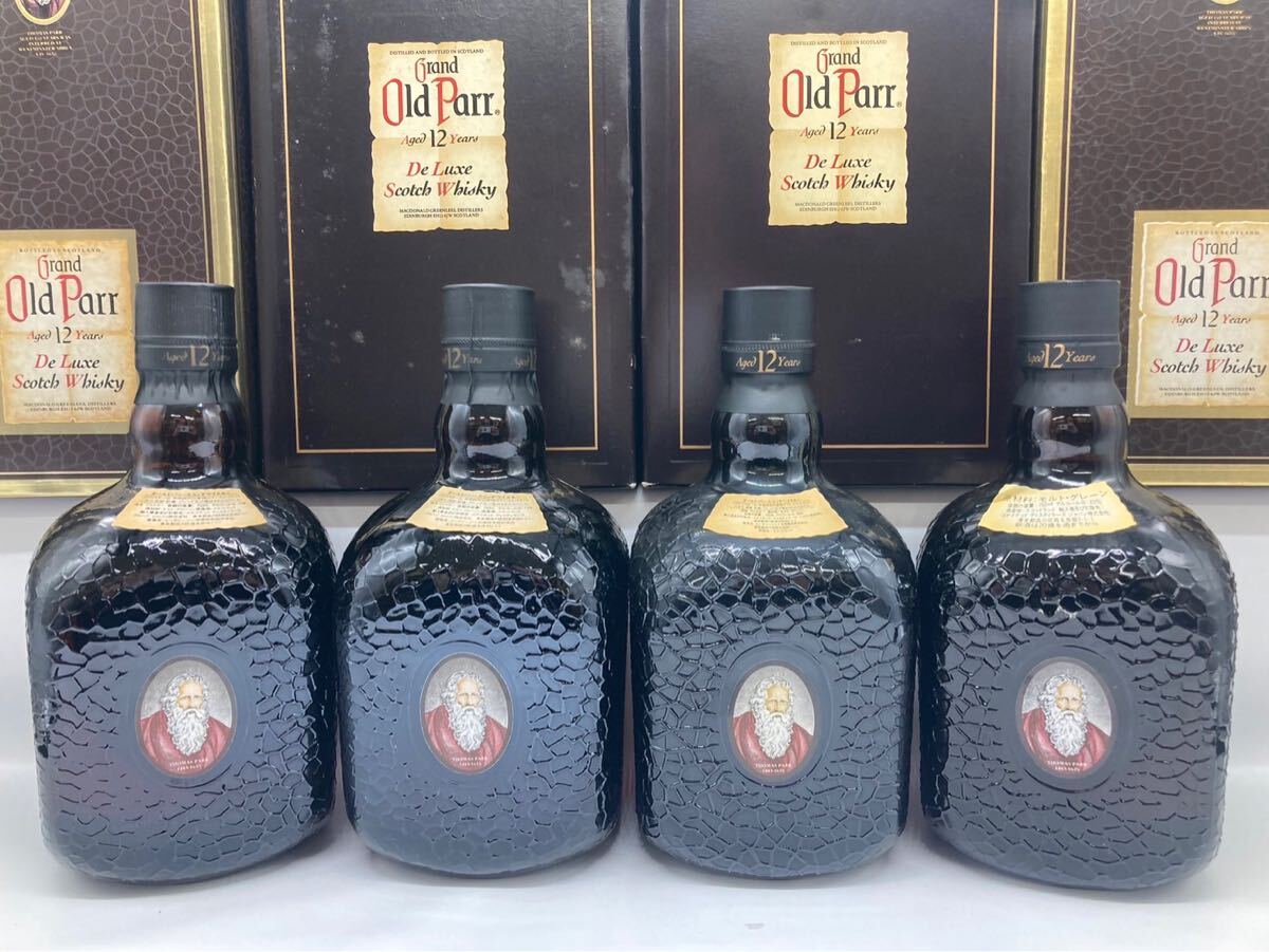 Grand Old Parr グランド オールドパー 12年 デラックス 4本 Grand Old Parr グランド オールドパー 12年 デラックス 4本