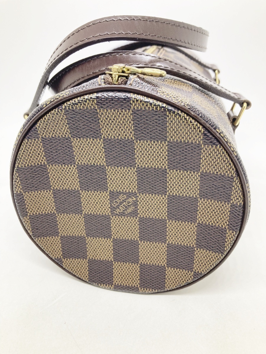 ◆◆【Louis Vuitton】ルイヴィトン ダミエ エベヌ パピヨンPM ハンドバッグ ミニボストン N51304 oi ◆◆