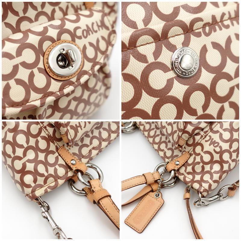 COACH コーチ オプアート 2WAY ハンドバッグ ショルダーバッグ