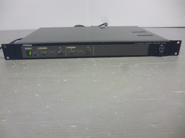 891378 victor ビクター WT-870B-B ダイバシティワイヤレスチューナー